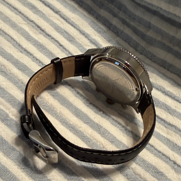 Stuhrling Original Black Dial Silver Case Watch - Picture 4 of 4